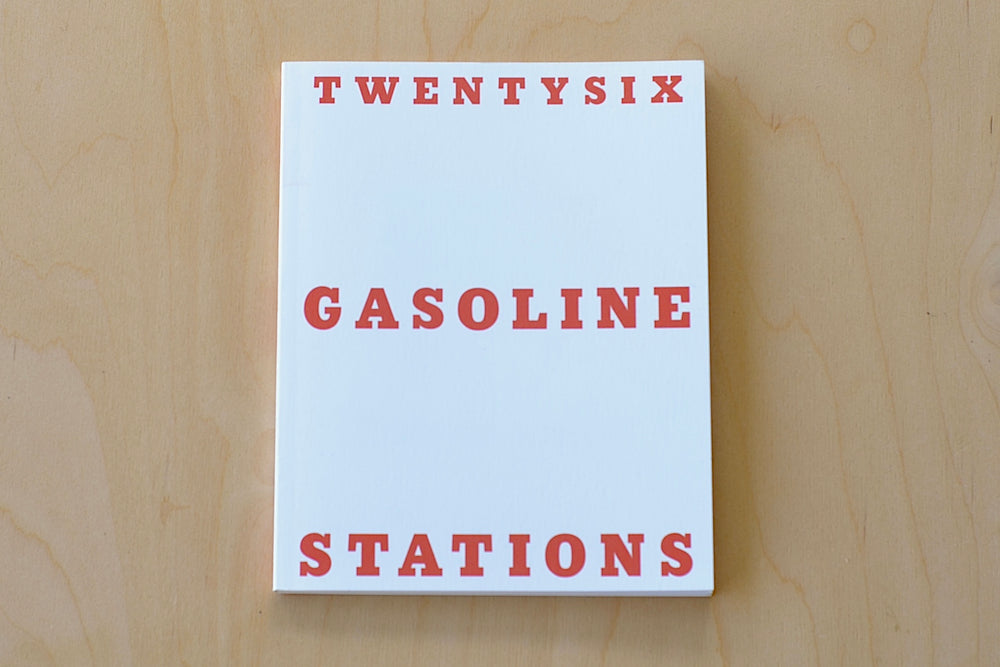 Twenty Six Gasoline Stations is a rare artist book by Takashi Homma.