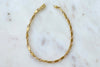 Rain Chain Short Line Bracelet is an 18k yellow gold bracelet by Marain Maurer.