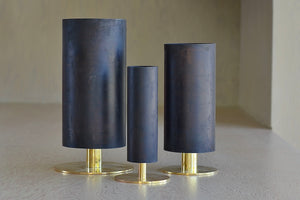 All three The Aubock Vase on Pedestal in Large 7247-6 in large, medium and small.