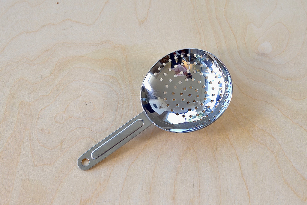 Japanese Julep Strainer in Stainless Steel. Made in Yukiwa, Japan.