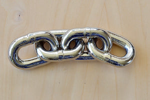 Classic Carl Aubock Paperweight Chain in Nickel Plated 5072-2