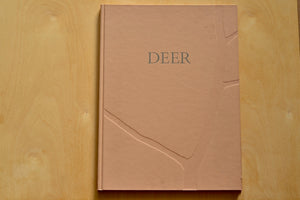 Vintage copy of Deer with watercolors by Mats Gustafson. Published by JMc & GHB editions.