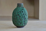 Deep Green Volcanic Vase