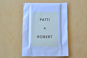 Desire or Patti X Robert by Lloyd Ziff in special bag.