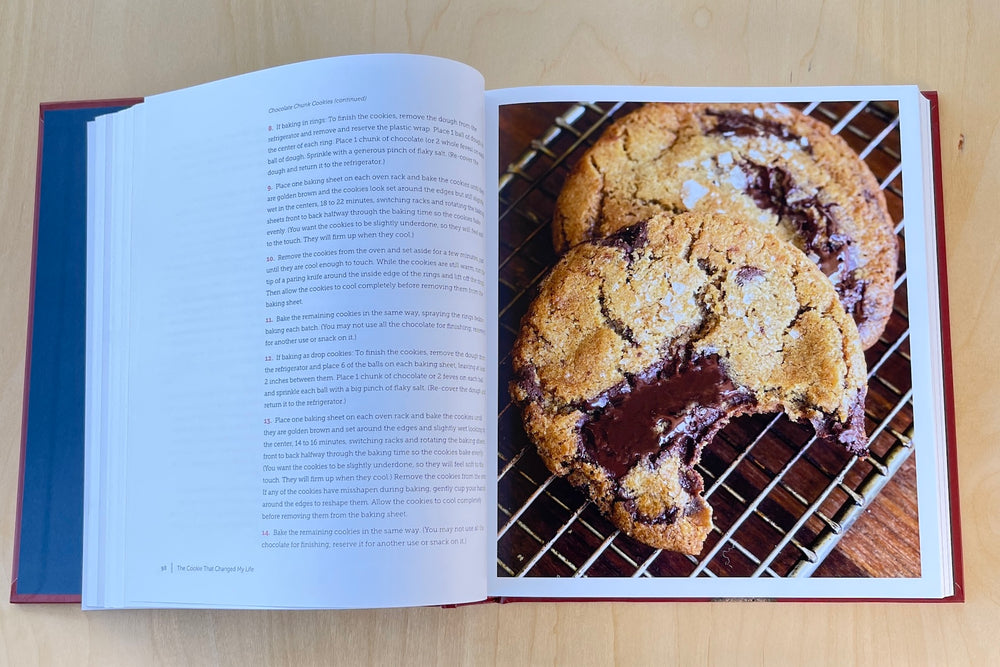 Page from The Cookie that Saved My Life by Nancy Silverton.