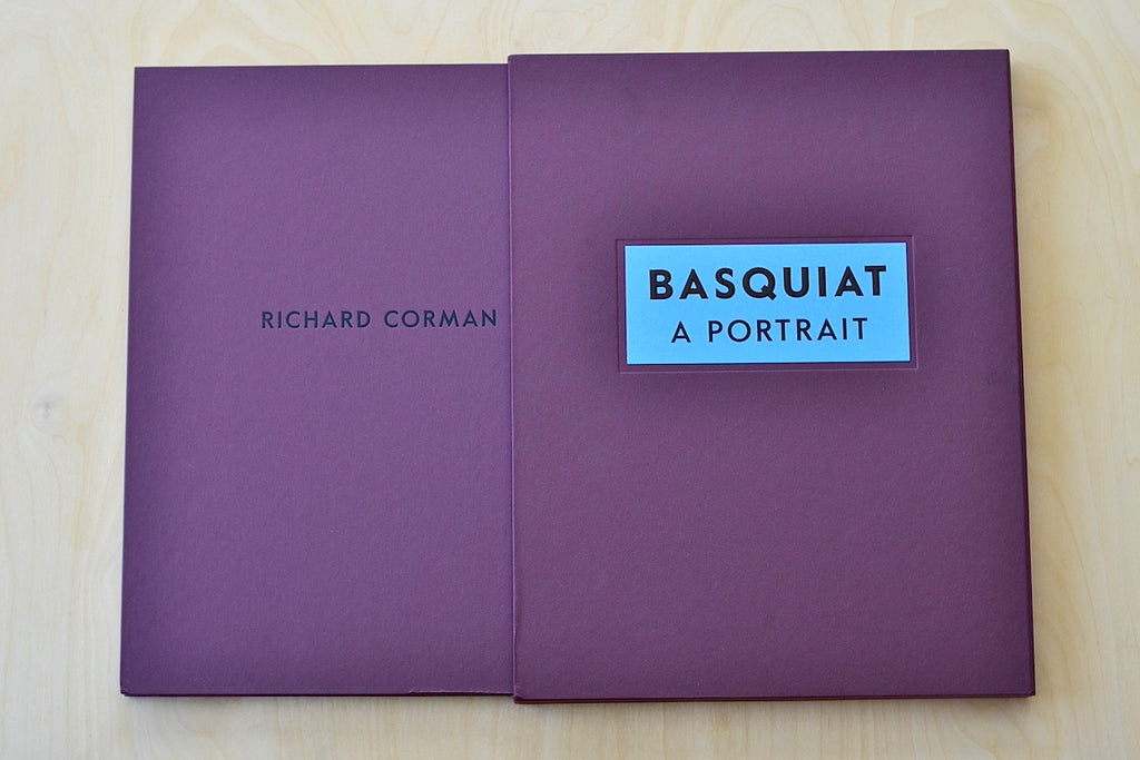 Basquiat "A Portrait" by Richard Corman in slipcase.
