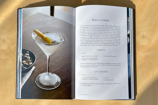 Martini recipe in Man and His Kitchen.