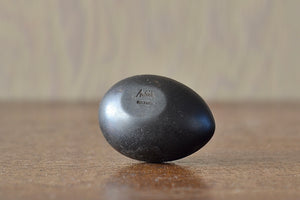 Aubock signature on Aubock Paperweight "Egg" 5599 Patina