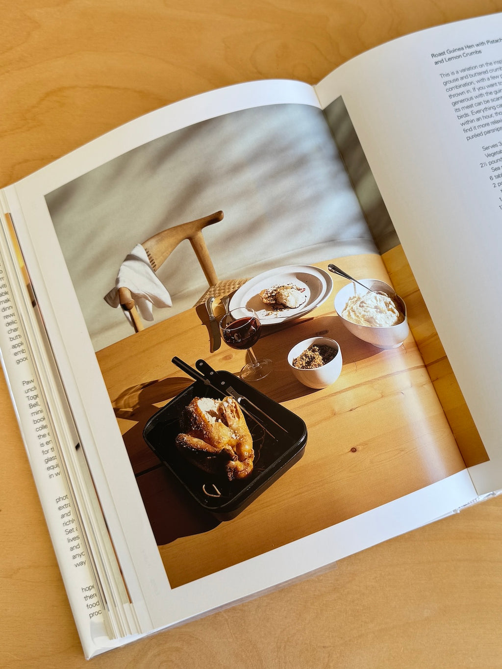 Guinea Hen page from Living and Eating.