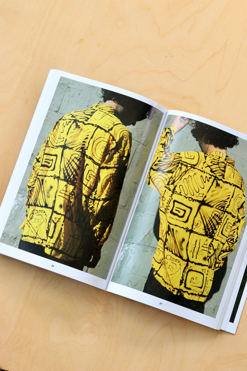 Matthew Spiegelman's JAMS, showing Brion Brionson in a bold shirt.