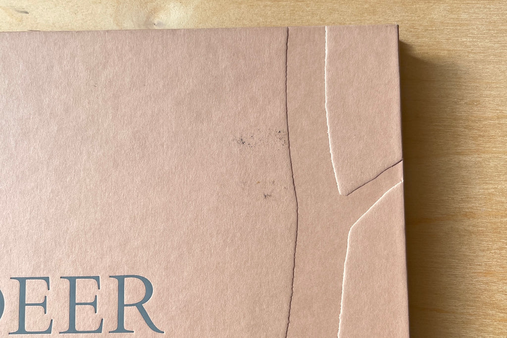 Stain on Deer book cover.