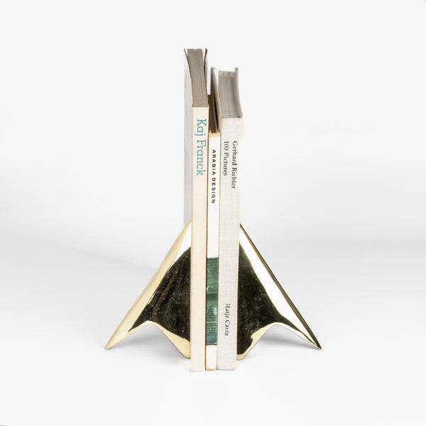 Werkstette Carl Aubock Rocket 3846 Bookends polished