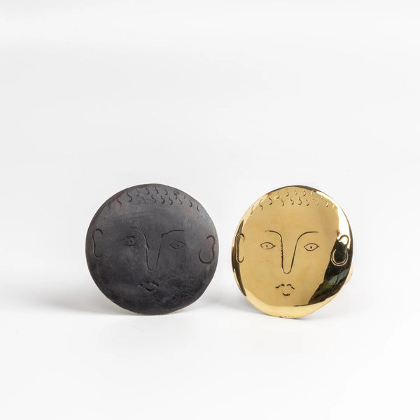 Carl Aubock Wine Stopper patina and polished 4682