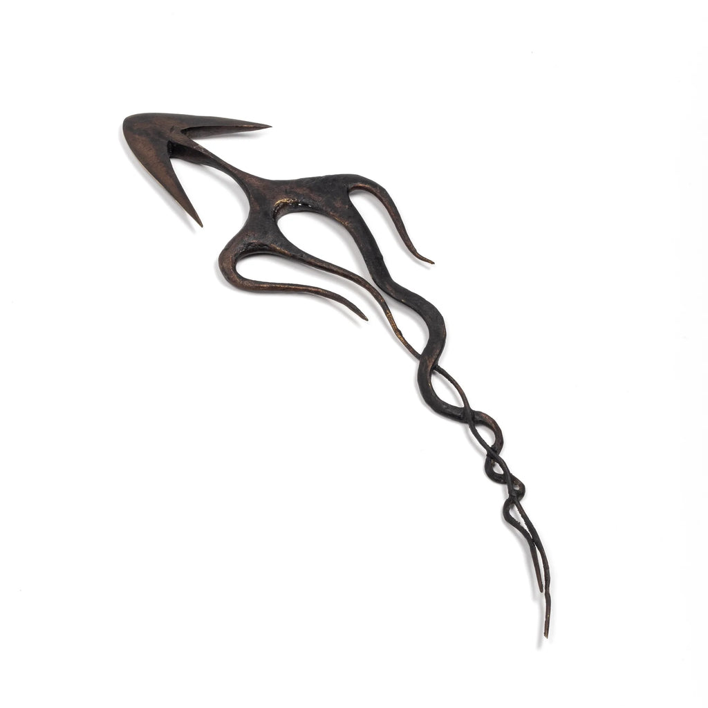 Studio shot of Napoleon sculpture by Carl Aubock.