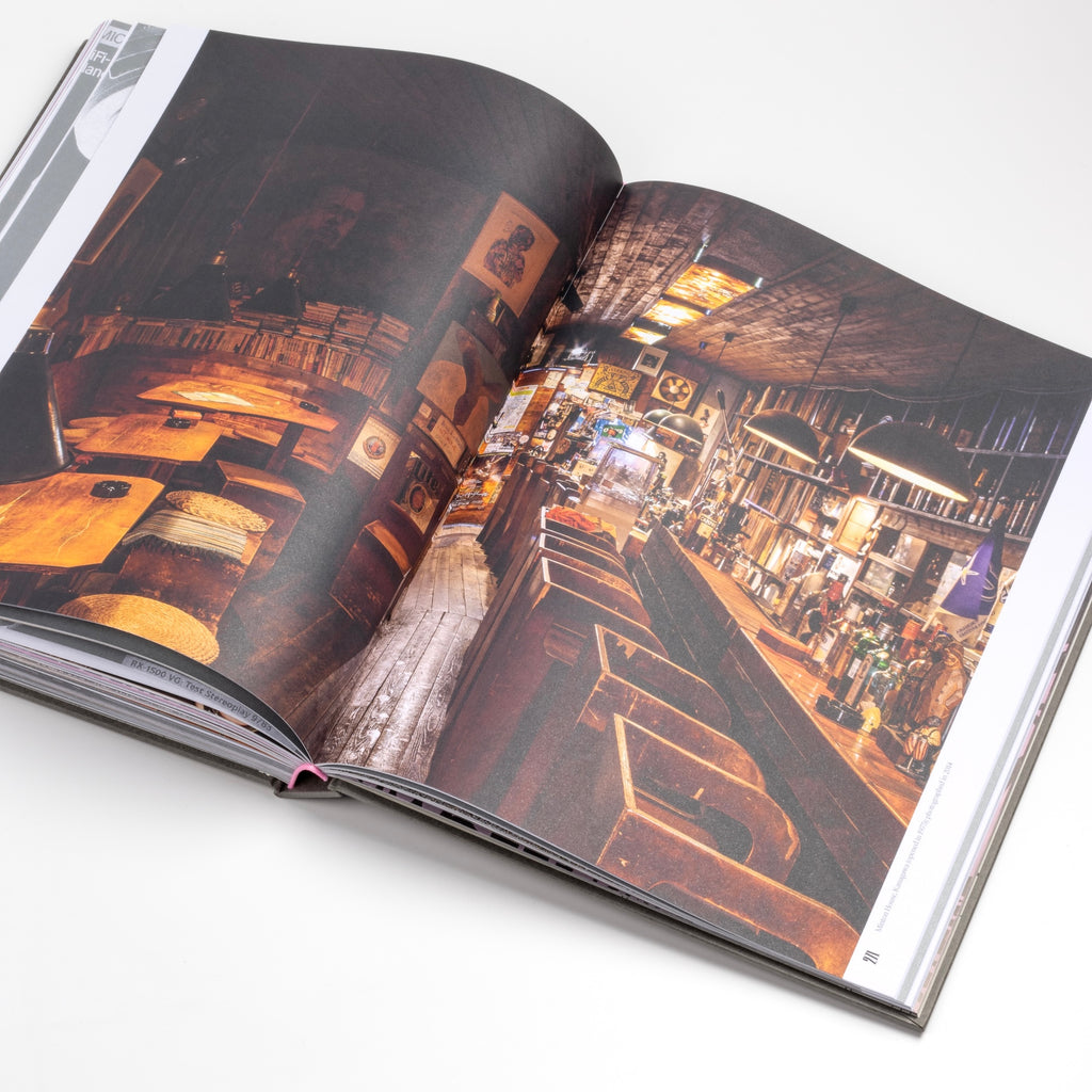 Photo of legendary Jazz Kissa in Japan from Jazz Kissa book from ERG Media.