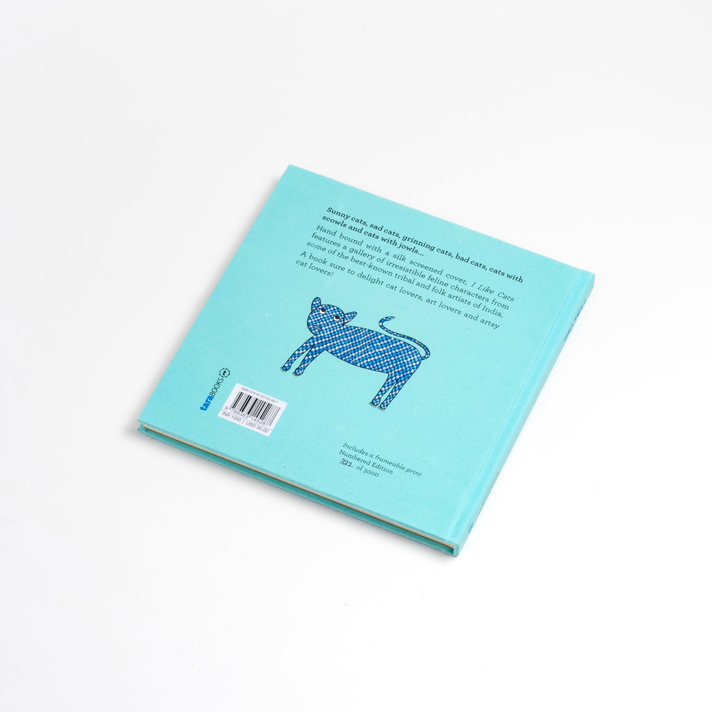 Back cover of I Like Cats written by  Written by Anushka Ravishankar & various artists. 