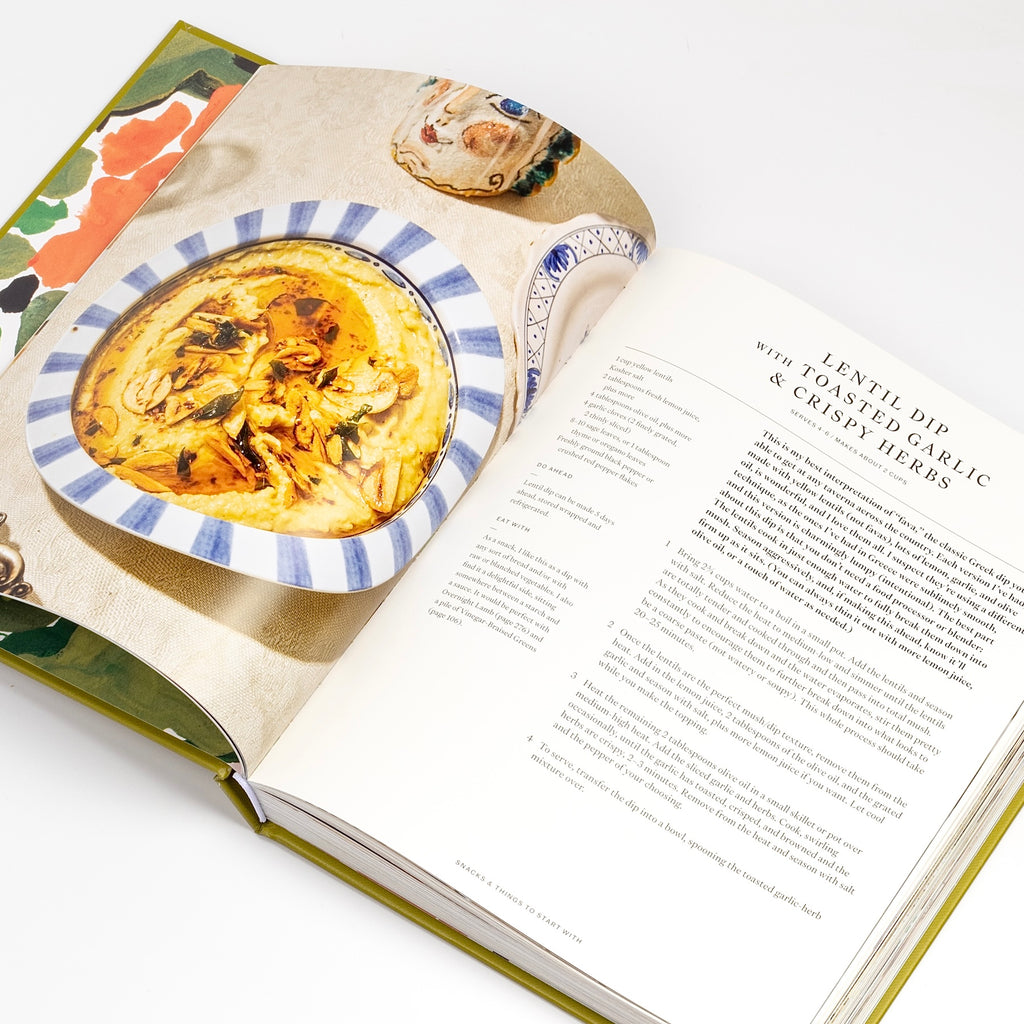 Recipe from Something From Nothing: A Cookbook by Alison Roman.