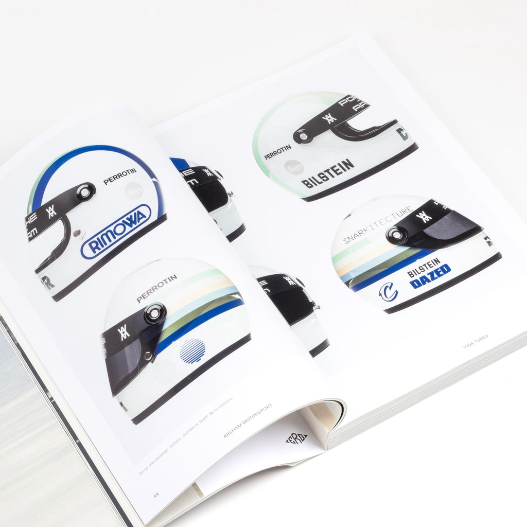 One more image from Image from Arsham Motorsport Porsche and art book from ERG Media and artist Daniel Arsham.