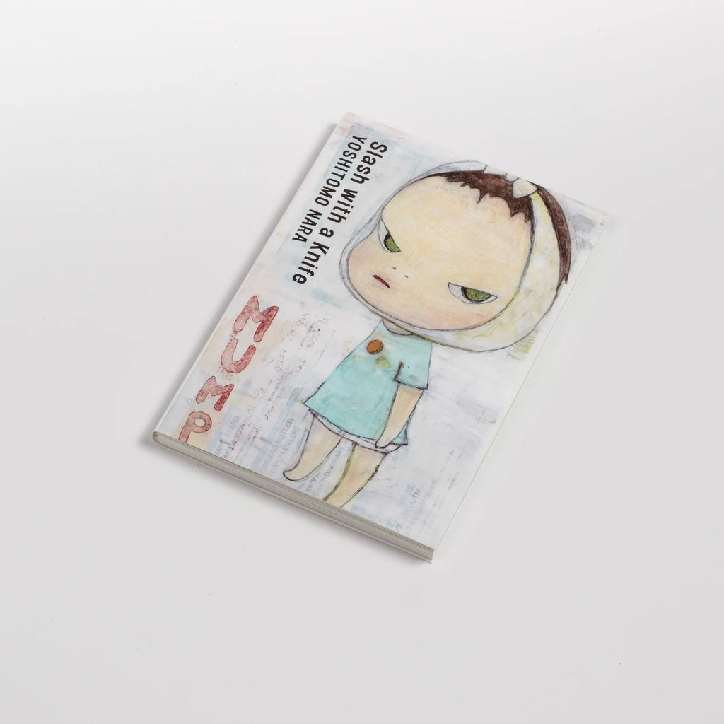 Slash with a Knife book by Yoshitomo Nara. This is the new edition of 1999 classic.