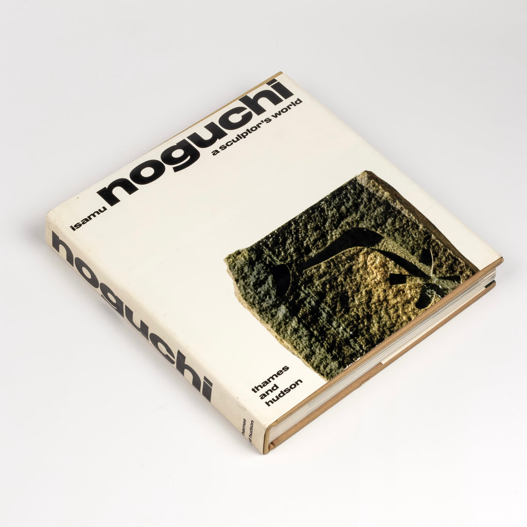 Vintage Book Isamu Noguchi A Sculptor's World is a rare and out of print first (1st) edition of Isamu Noguchi's autobiography in which he goes into detail about his philosophy and work, year by year. First Edition and first printing in very good vintage condition. Rare and out of print. Published by Thames and Hudson - Printed in Japan by Toppan Printing Co Limited Tokyo 1967.
