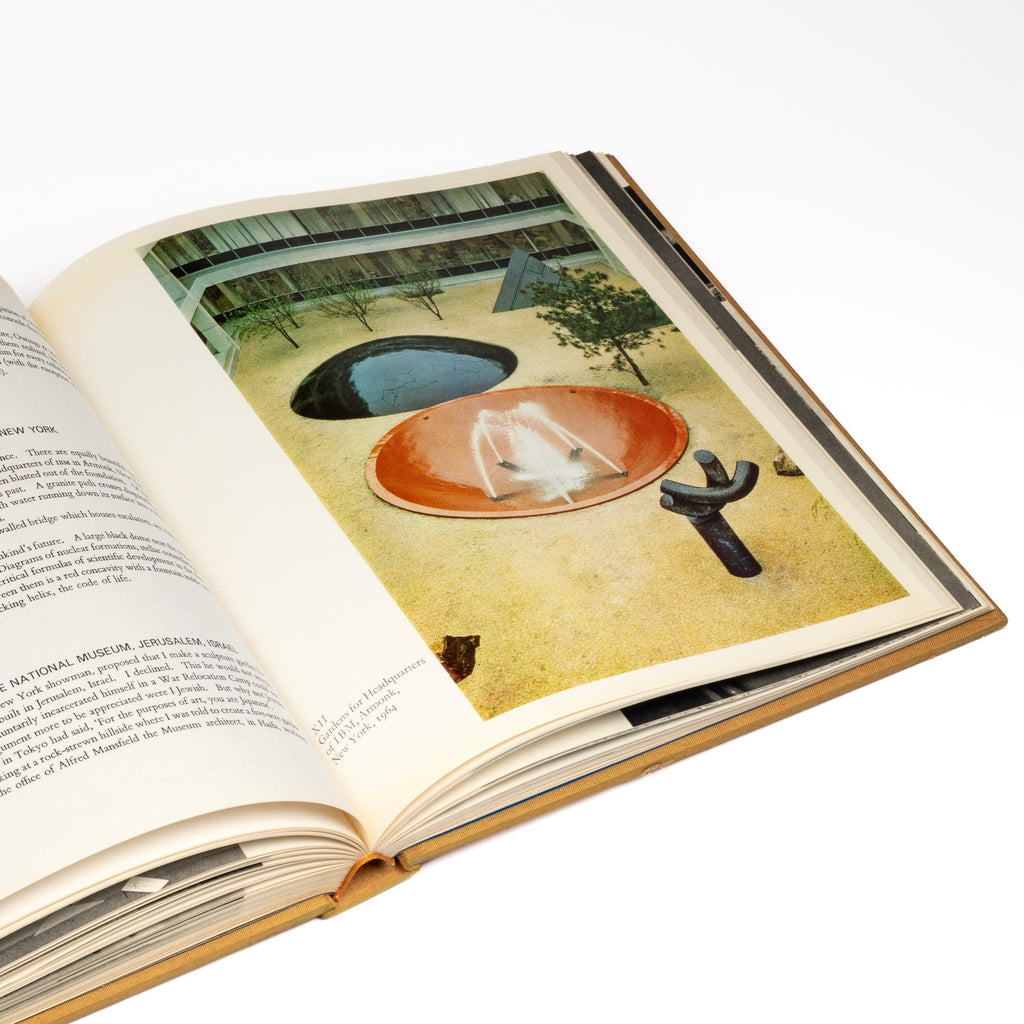 Image of color plate featuring playground from Isamu Noguchi's A Sculptor's World.