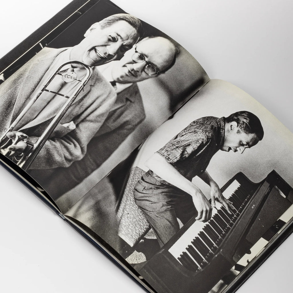 Photos from Jazz monograph book by William Claxton.