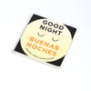 Good Night Buenas Noches is a bilingual board book for young kids.