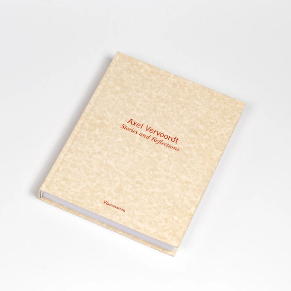 Axel Vervoordt Stories and Reflections on white background.