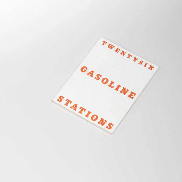 Twenty Six Gasoline Stations is a rare artist book by Takashi Homma.