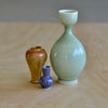 One more of the Miniature Hand Thrown Ceramic Vase Trio in Pale Green, Brown and Purple by Yuta Segawa