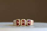 Triple Sapphire Band