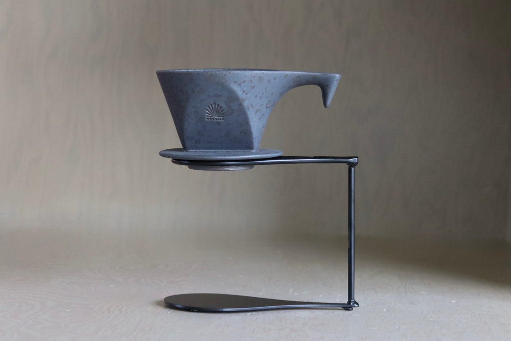 One Kiln Dripper stand and trapezoid dripper.