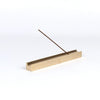 Other angle of Chord incense burner in brass by Cinnamon projects.