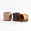 Selection of wood fired ceramic mugs by Lindsey Oesterritter. Wood ash in the kiln results in highly varying surfaces so each one unique,. As beautiful as they are functional. Sizes vary slightly, glazes considerably