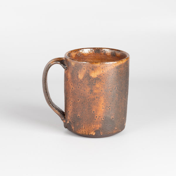 Other side of wood fired tea and coffee cup 2 by Lindsay Oesteritter