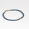 Lapis Lazuli and 18k bead bracelet by Margaret Solow.