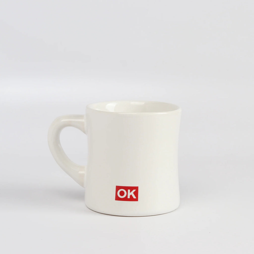 Other side of OK diner mug.