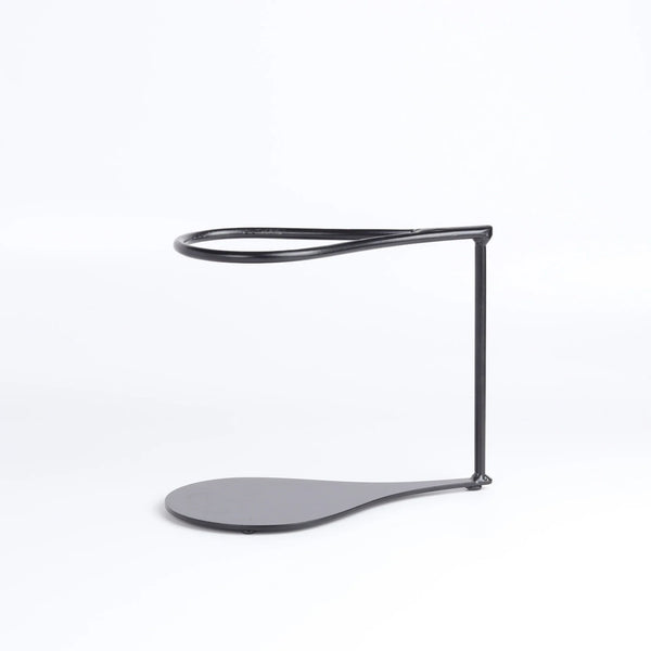 One Kiln coffee dripper stand on white background.
