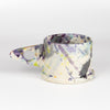 Other side of EXP Standard Splatter Mug in Purple, Lime Green and Orange.