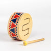 Solid Wood drum bu Plan Toys.