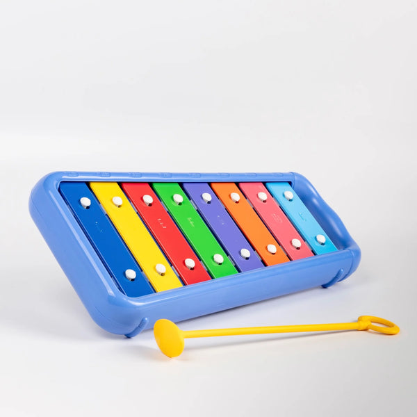 Hohner Toddler Glockenspiel on white background.