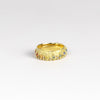 Noelle ring by Polly Wales in rainbow sapphires