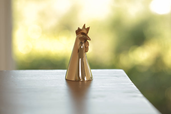 Carl Aubock 4272 Rooster Table Bell | OK