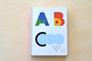 Touch Think Learn ABC multi sensory alphabet board book by Xavier Deneux available at OK.