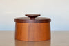Vintage Dansk Staved Teak Ice Bucket By Jense Quistgaard.