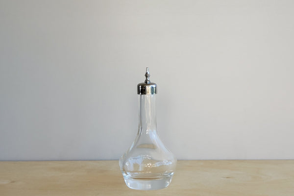 Japanese Bitters Bottle in glass for cocktails.