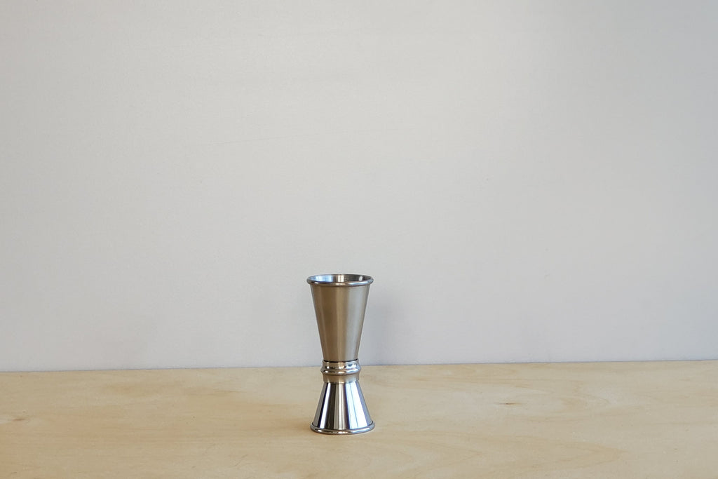 Japanese made stainless steel jigger for cocktail bar needs.