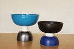 Sottsass Alzata in Black and Blue from Bitossi