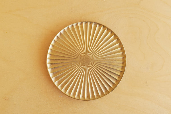 Japanese Brass Coaster made in Toyama.