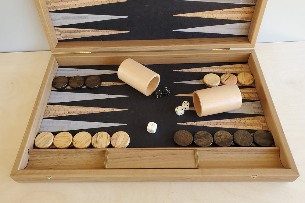Large Greek Backgammon  Set